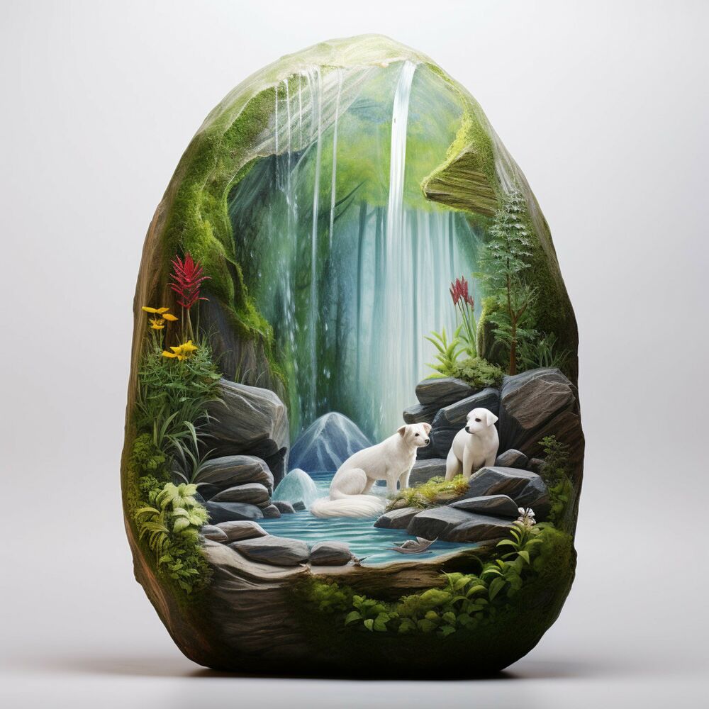 Picture of Cascading Melodies: Music by the Waterfall