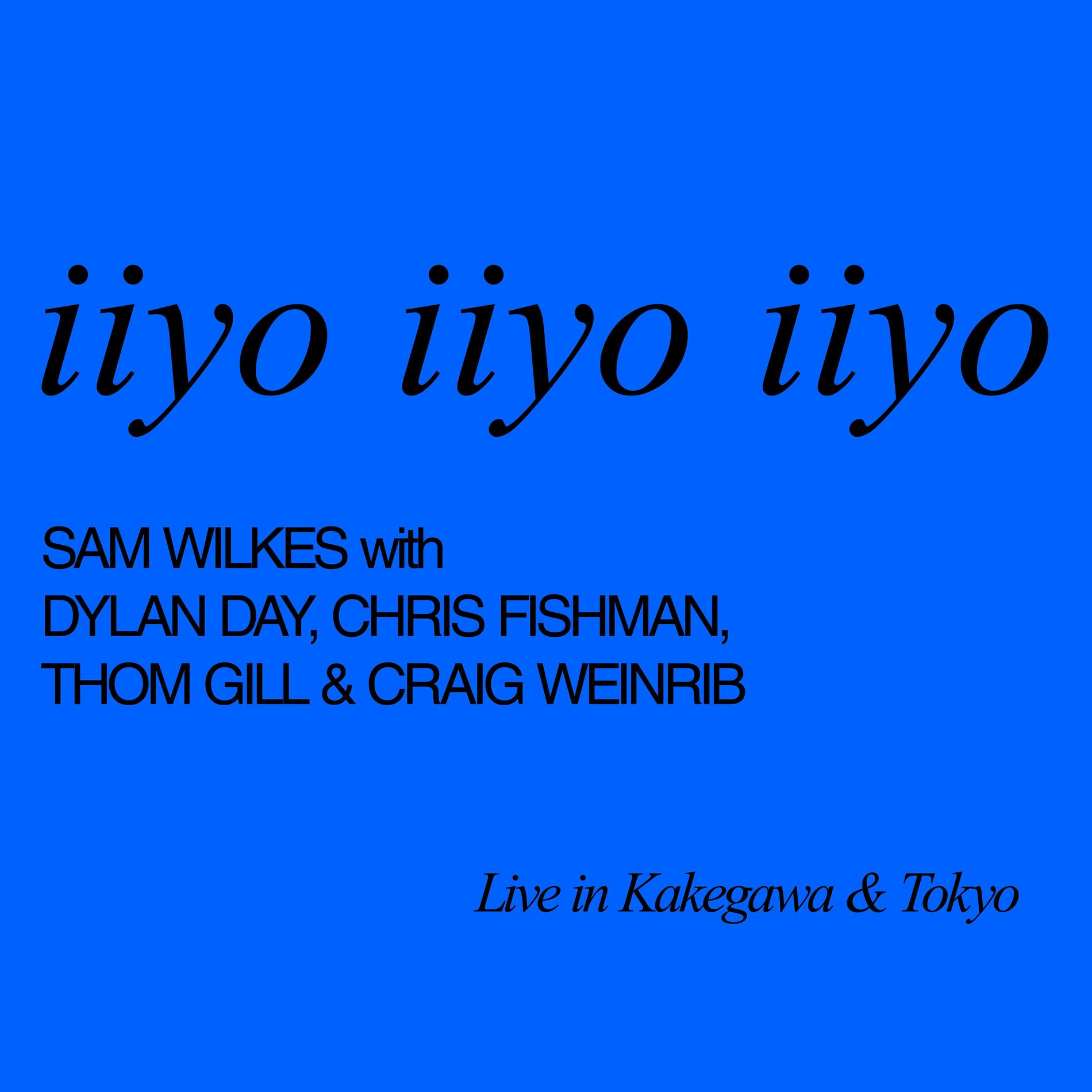 Album cover of iiyo iiyo iiyo