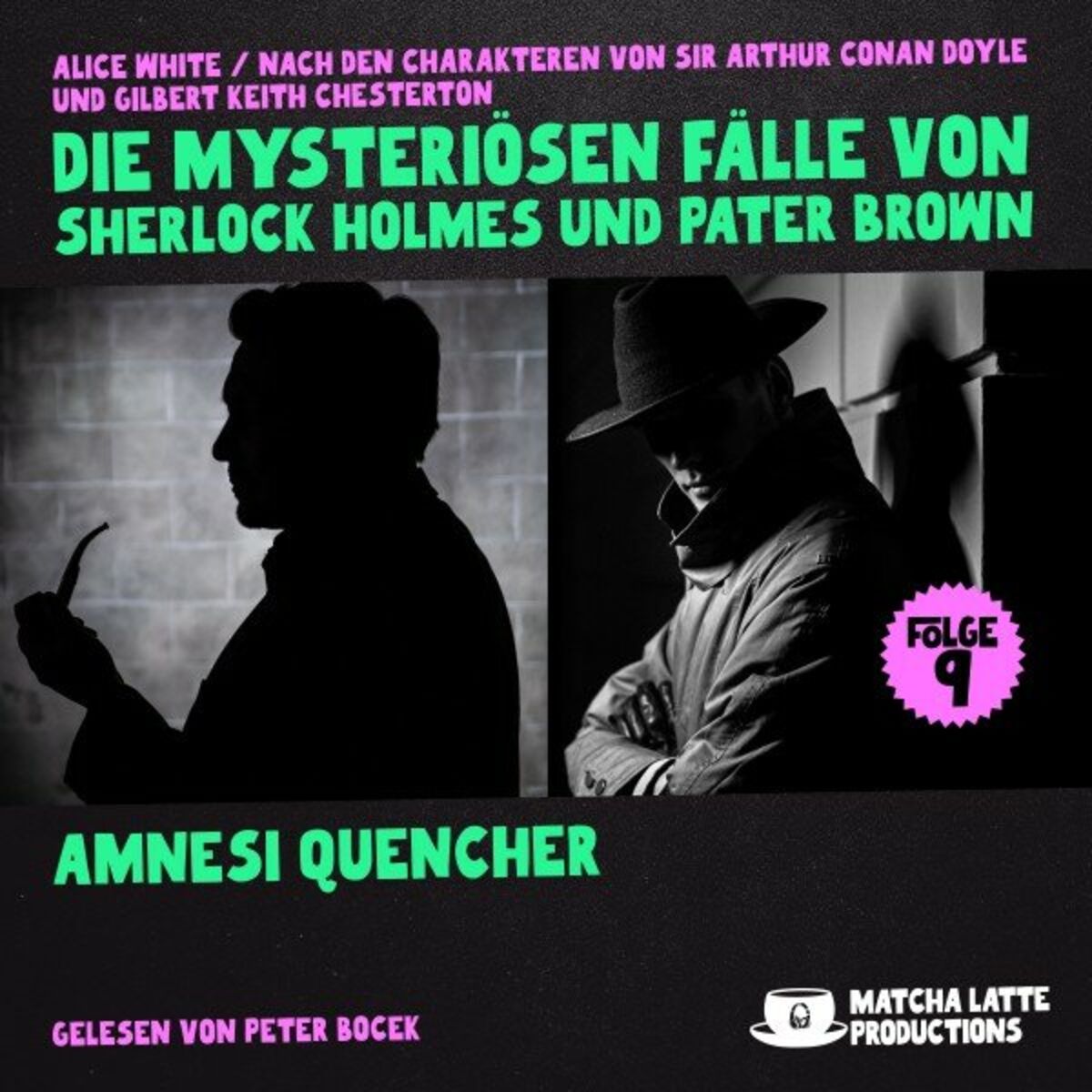 Album cover of Amnesi Quencher (Die mysteriösen Fälle von Sherlock Holmes und Pater Brown, Folge 9)