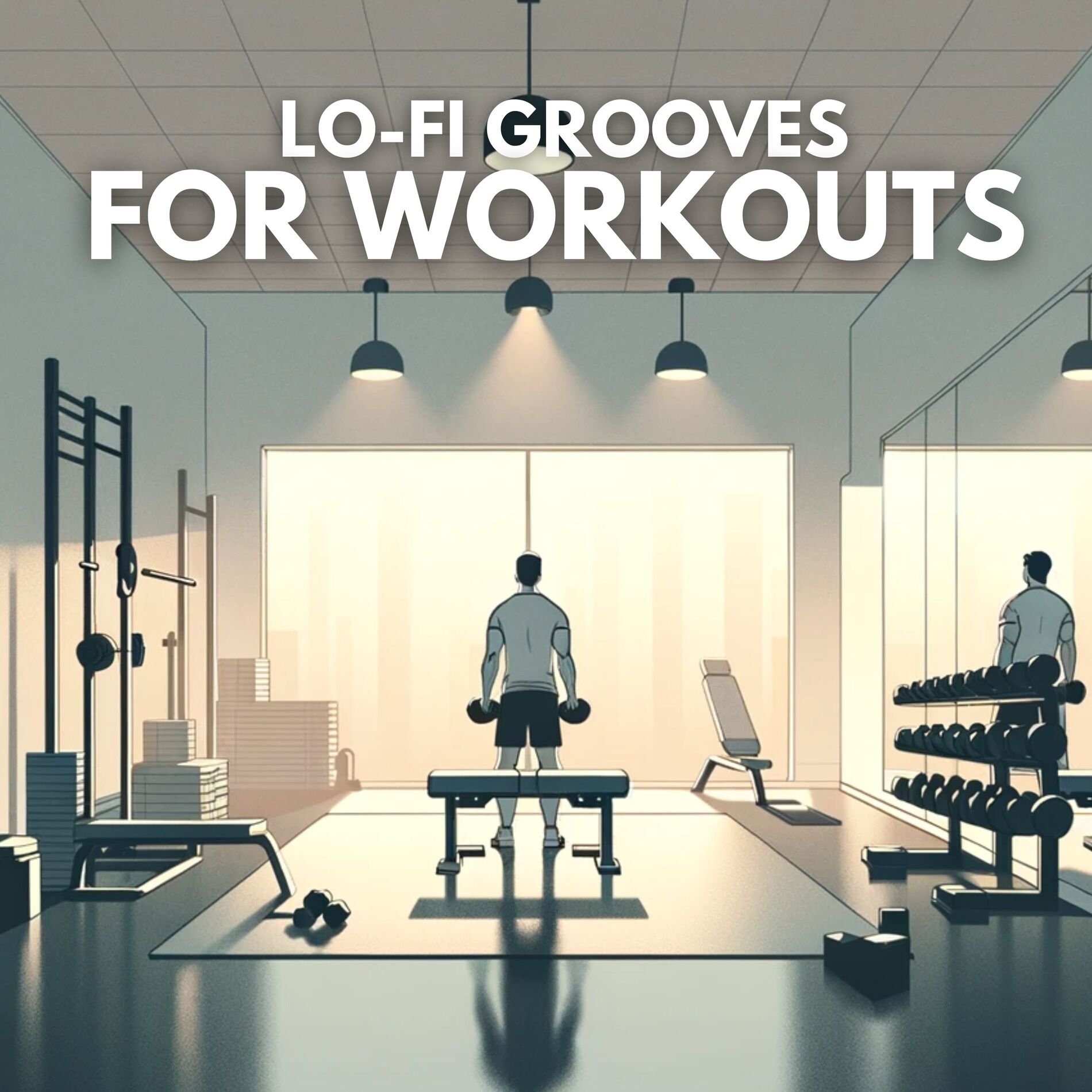 Album cover of Lo-Fi Grooves for Workouts: Energizing Exercise Tunes