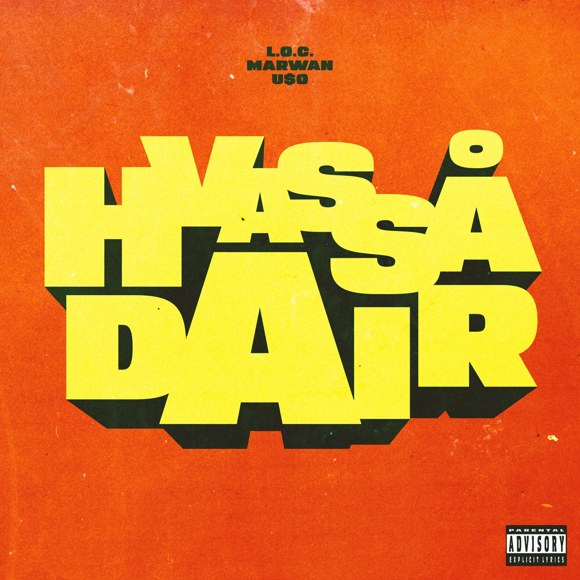 Album cover of Hvassådair (feat. Marwan & USO)