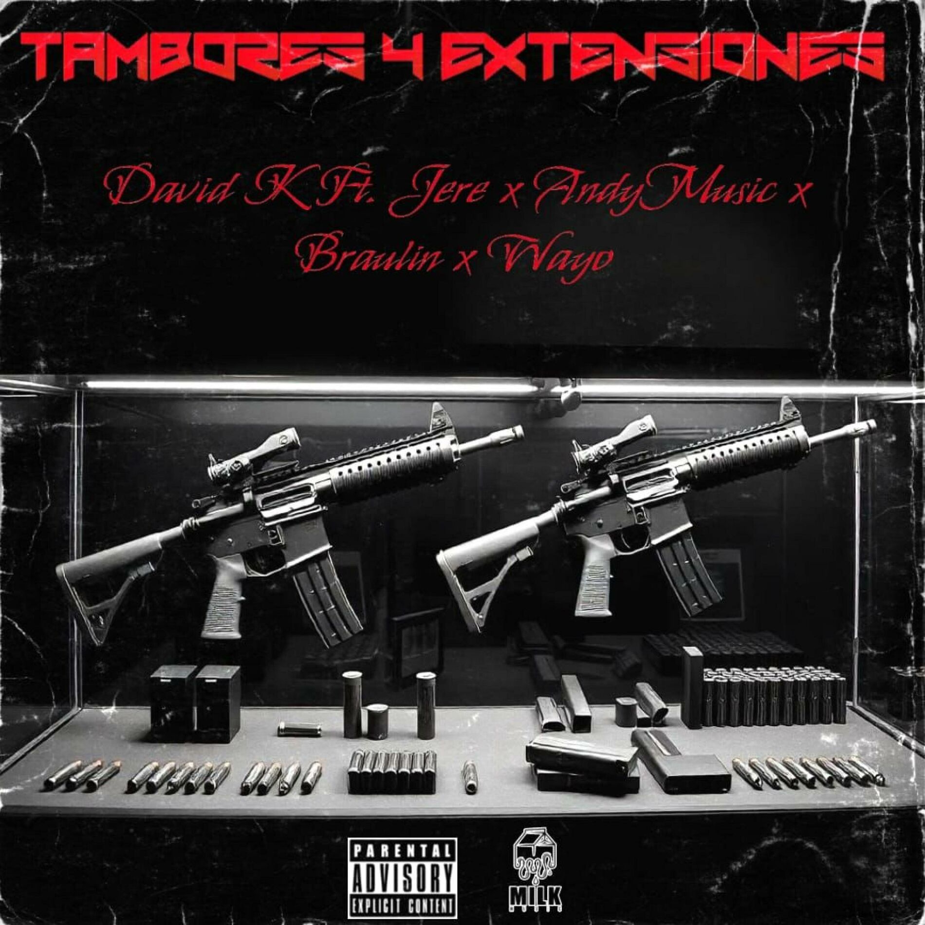 Album cover of TAMBORES & EXTENSIONES (feat. AndyMusic506, JERE-DBL15, David K & Wuayo)
