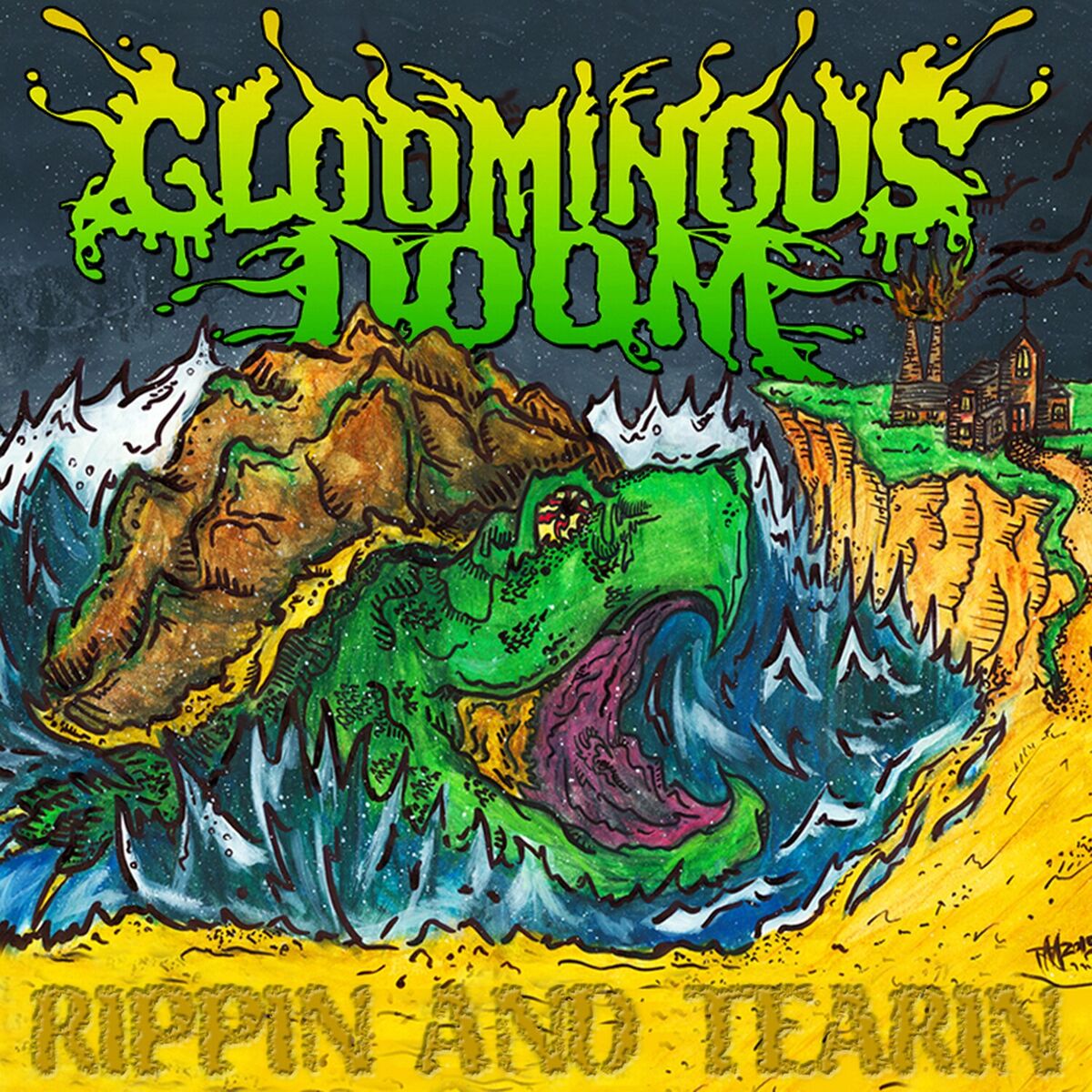 Album cover of Rippin' and Tearin'