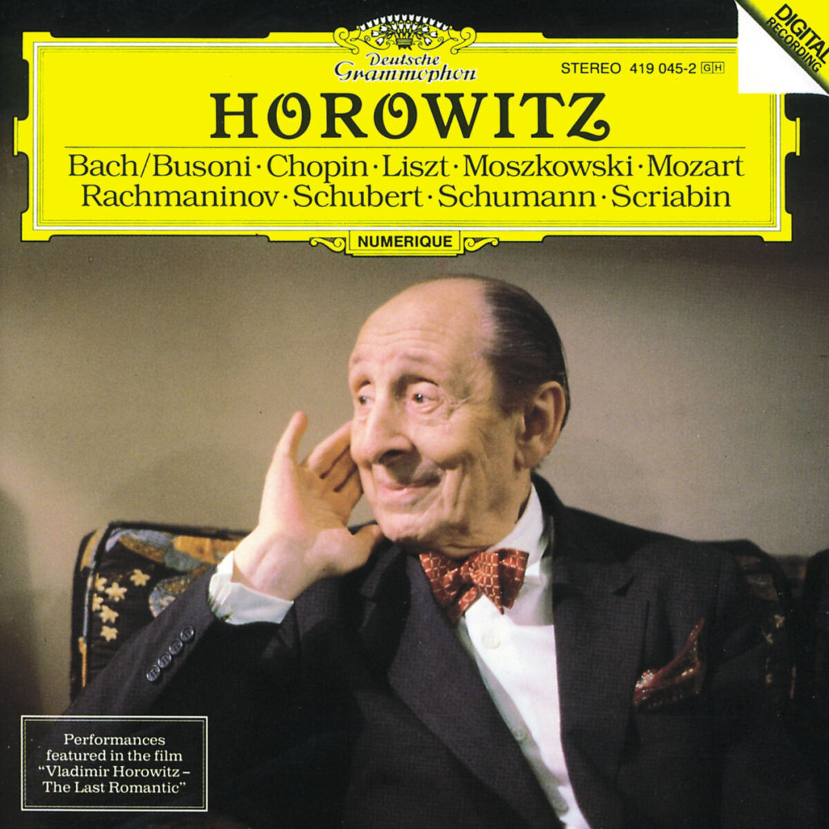 Album cover of Vladimir Horowitz - The Last Romantic