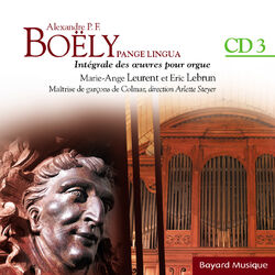 Cover of Boëly : Pange Lingua : L'année liturgique de la Sainte-Trinité au Jour des Morts - Vol. 3
