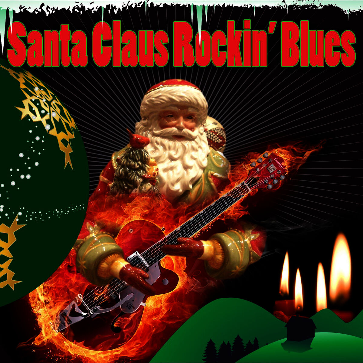 Album cover of Santa Claus Rockin' Blues
