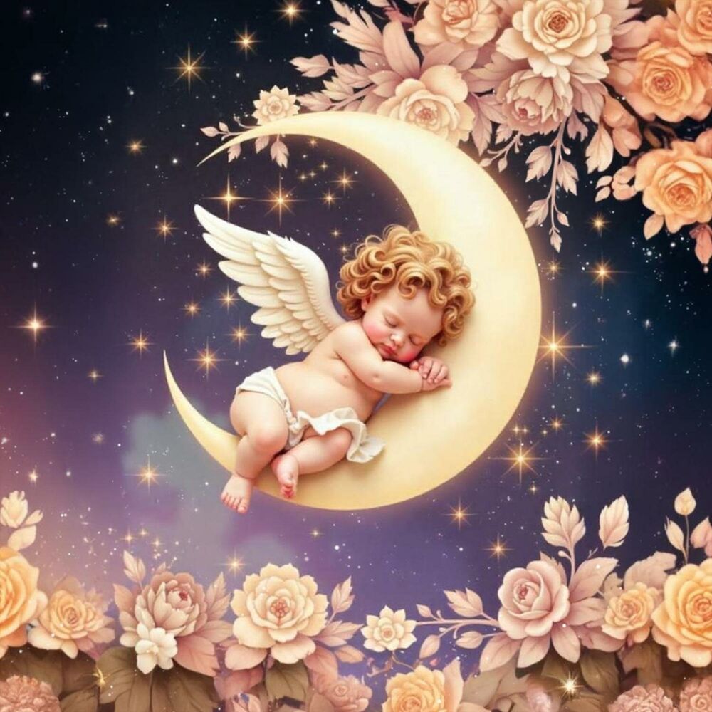 Picture of Heavenly Lullaby: Angelic Harp Music for Children’s Peaceful Moments, Baby's Sweet Dreams