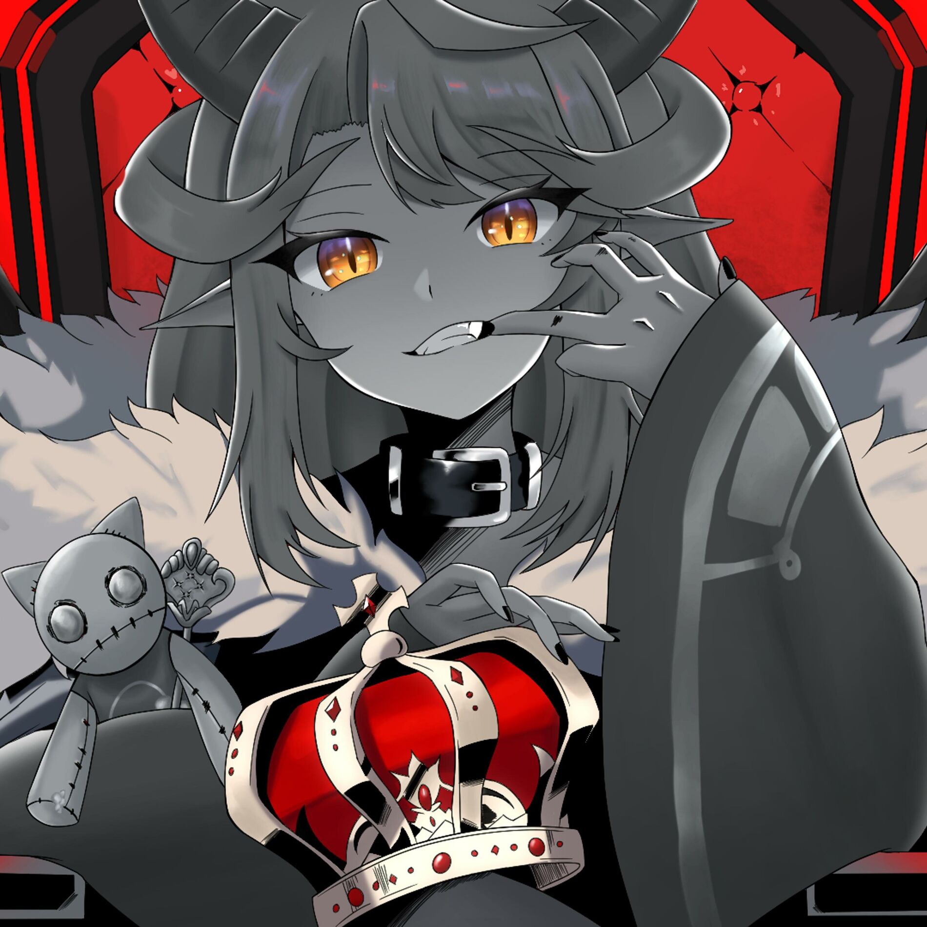 Album cover of KING (feat. Nekonomicon & Zynthesiren)