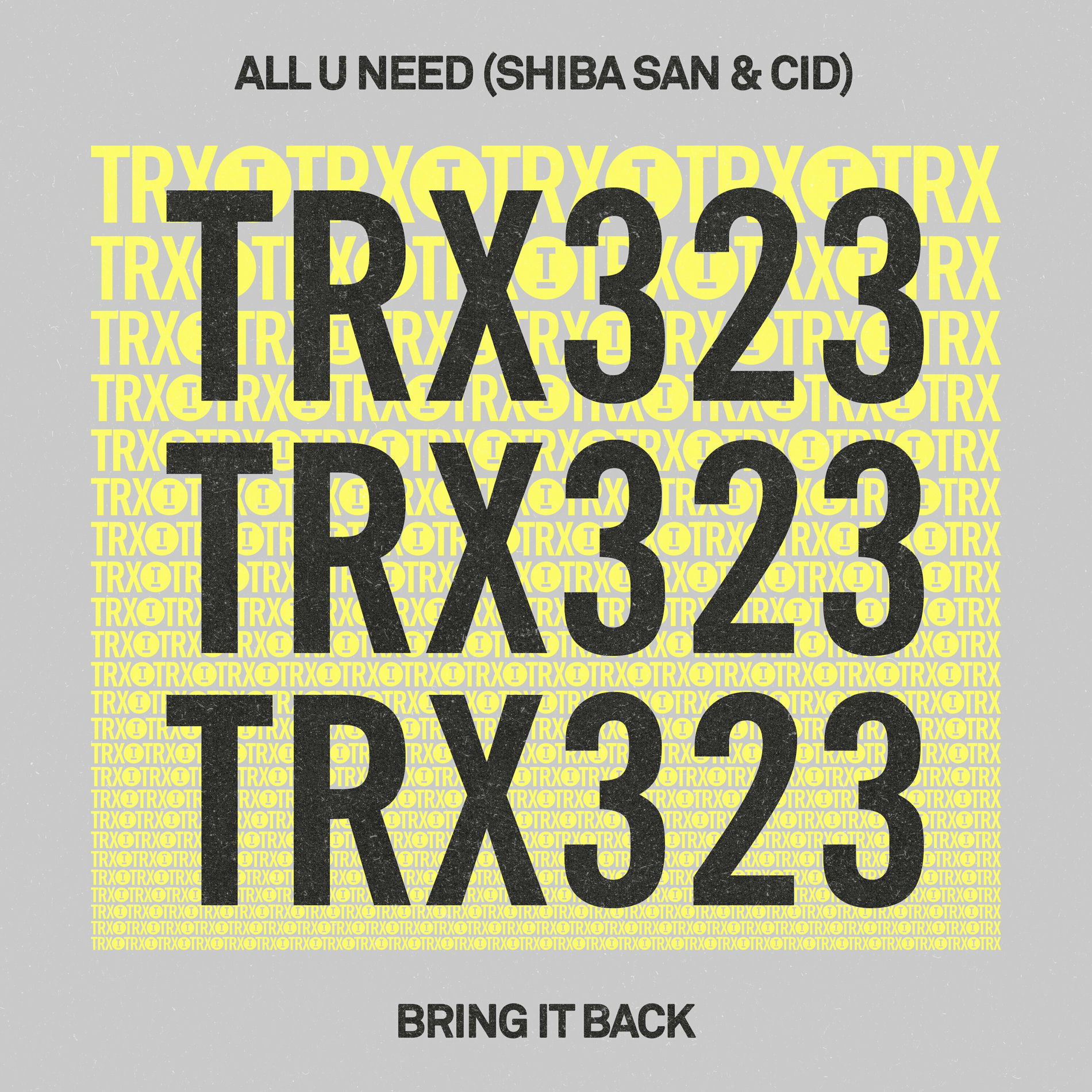 Album cover of Bring It Back