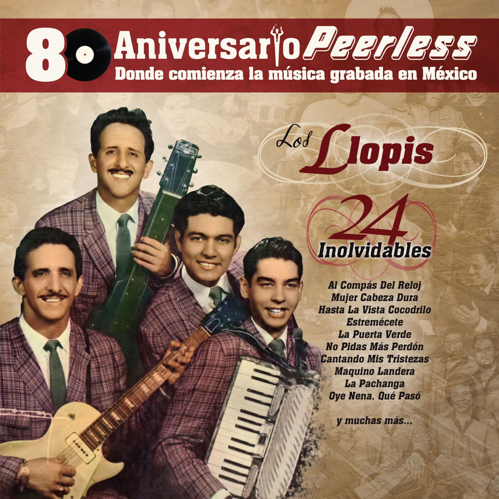 Album cover of Peerless 80 Aniversario - 24 Inolvidables