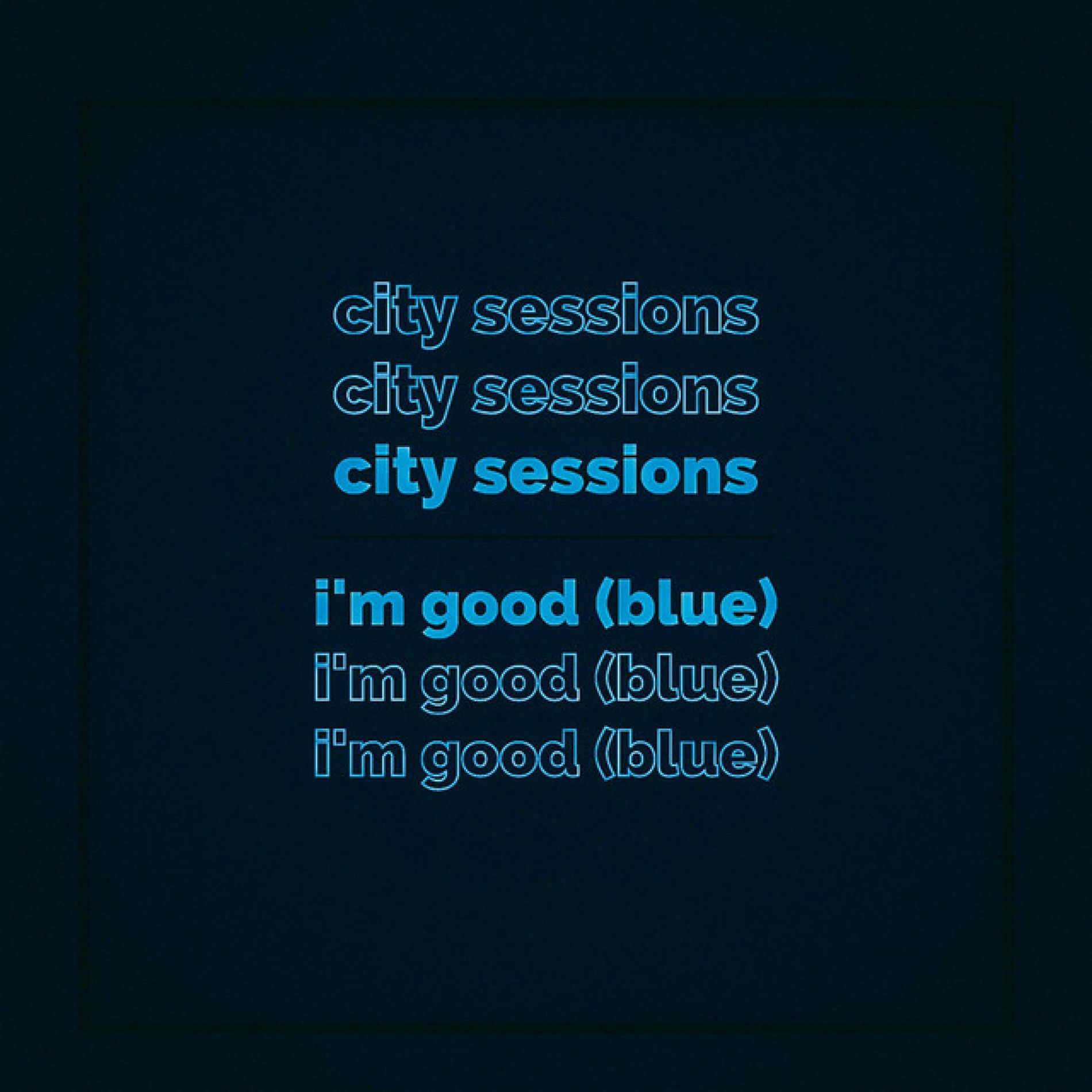 Album cover of I'm Good (Blue)