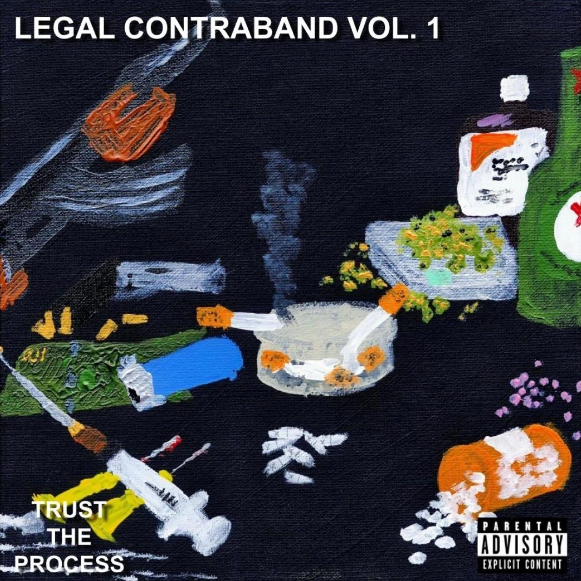 Album cover of LEGAL CONTRABAND VOL . 1