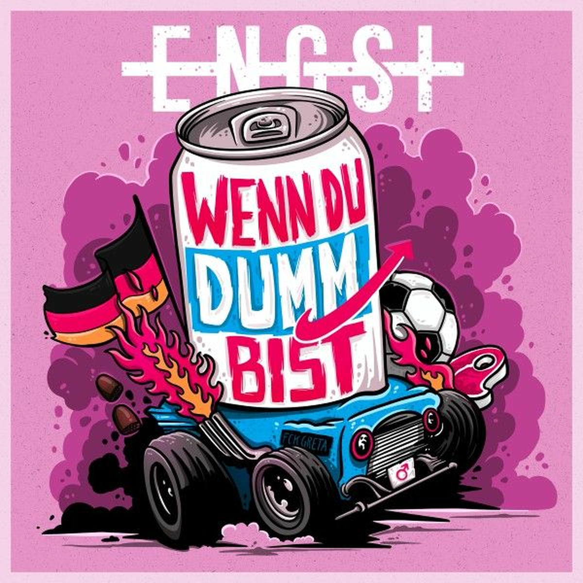 Album cover of Wenn du dumm bist