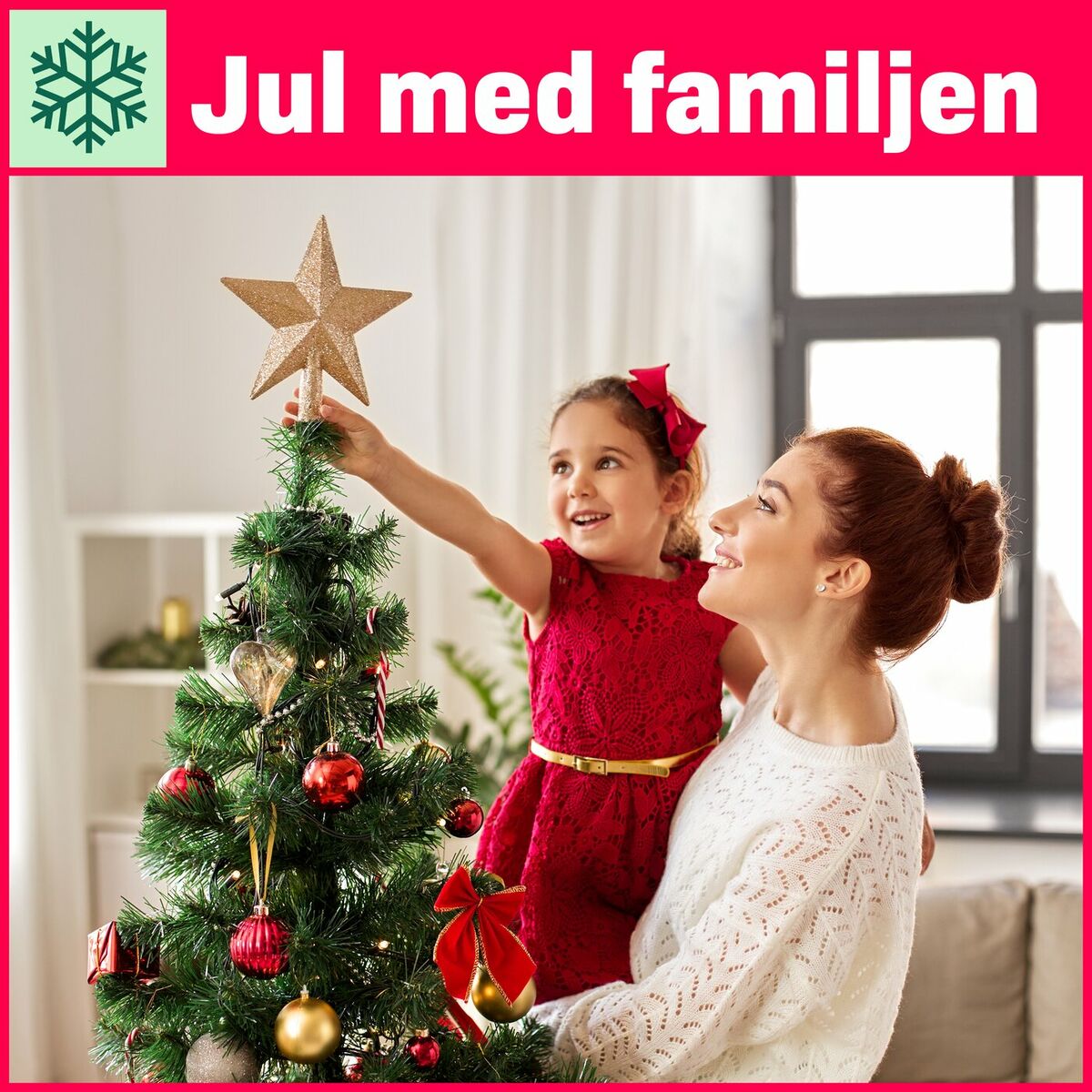Album cover of Julmys med familjen
