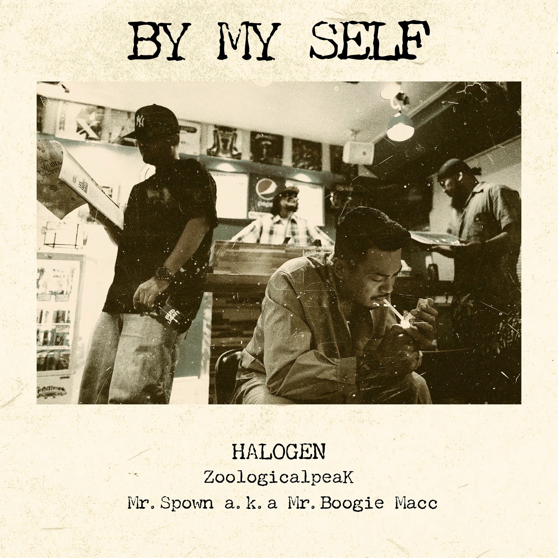 Album cover of By my self (feat. ZoologicalpeaK & Mr.Spown)