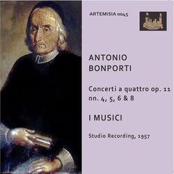 Cover of Bonporti: Concerti, Op.11 Nos. 4, 5, 6 & 8