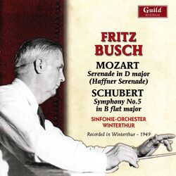 Cover of Busch - Mozart, Schubert 1949