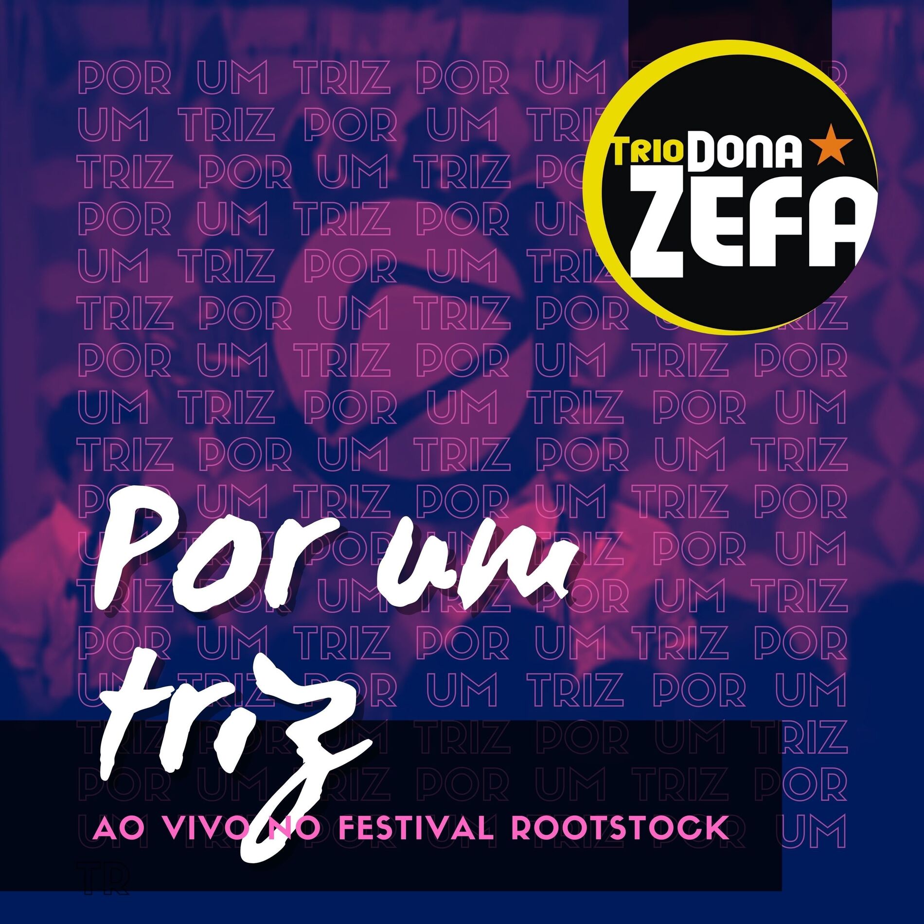 Album cover of Por um Triz (Ao Vivo)