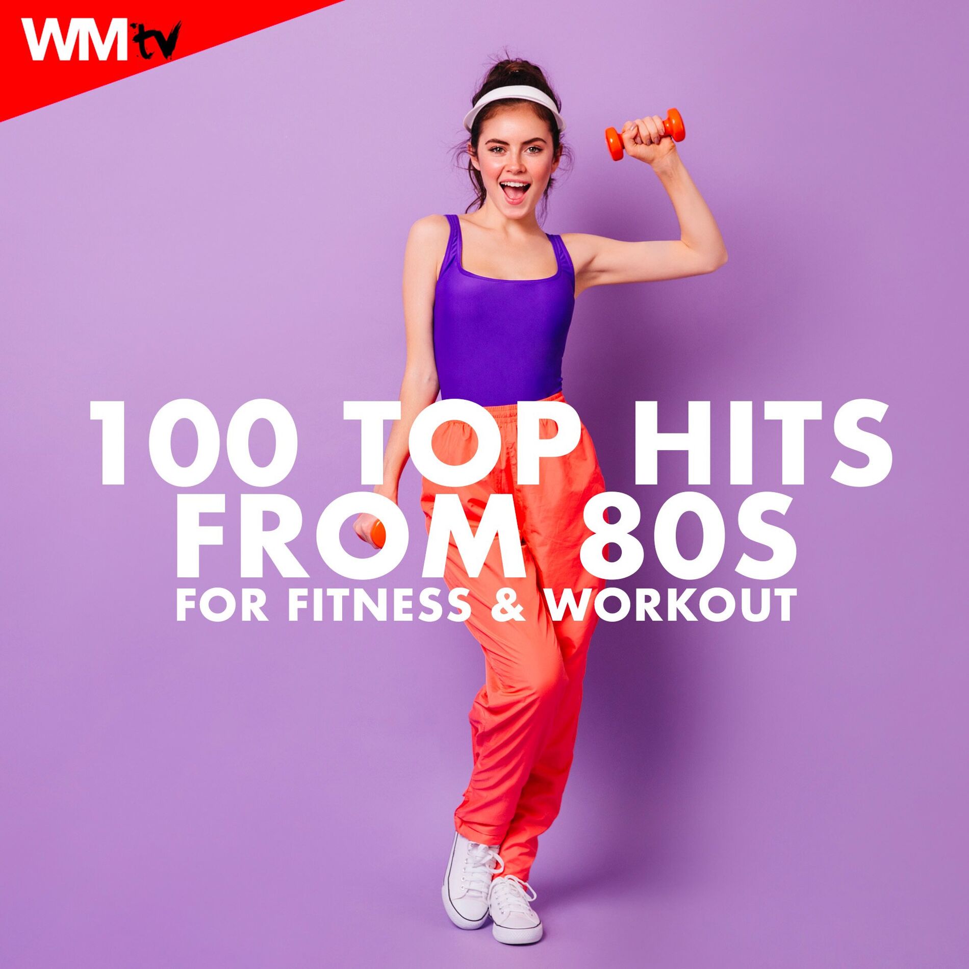 Album cover of 100 Top Hits From 80s For Fitness & Workout (100 Unmixed Compilation for Fitness & Workout -128 Bpm / 32 Count)