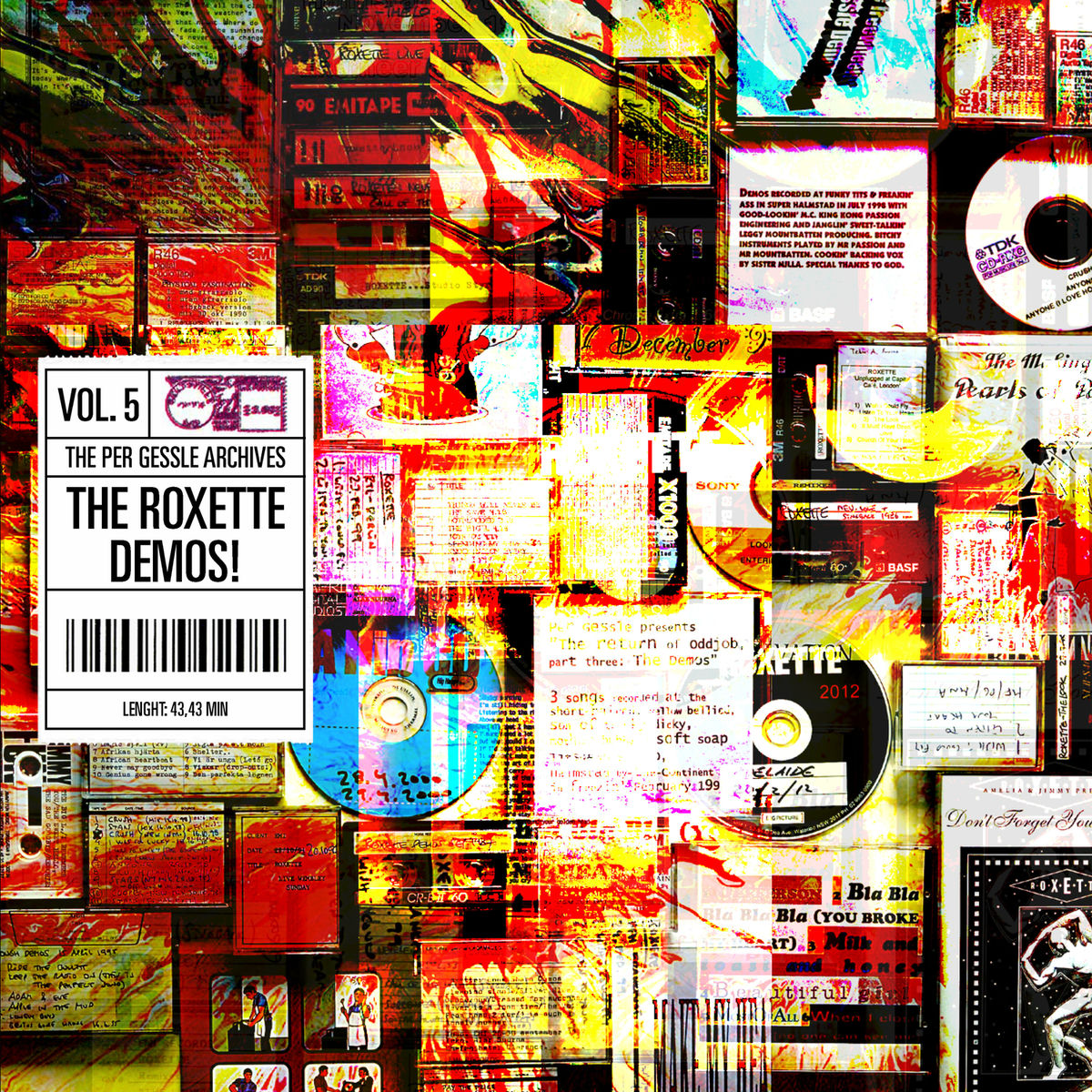 Per Gessle - The Per Gessle Archives - the Roxette Demos