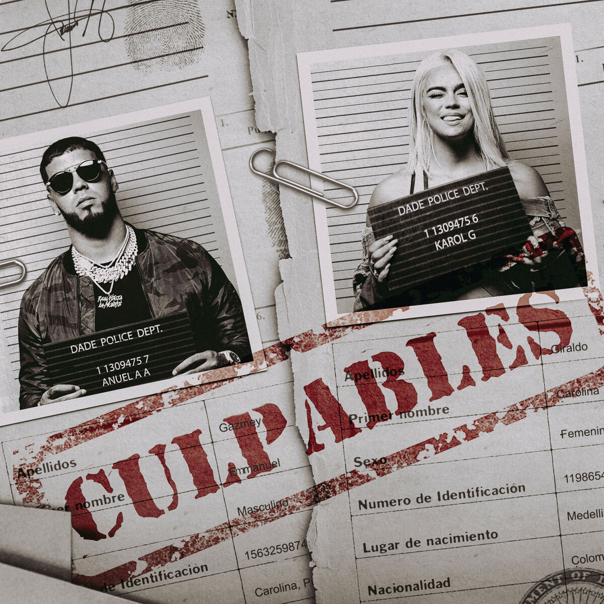 Album cover of Culpables