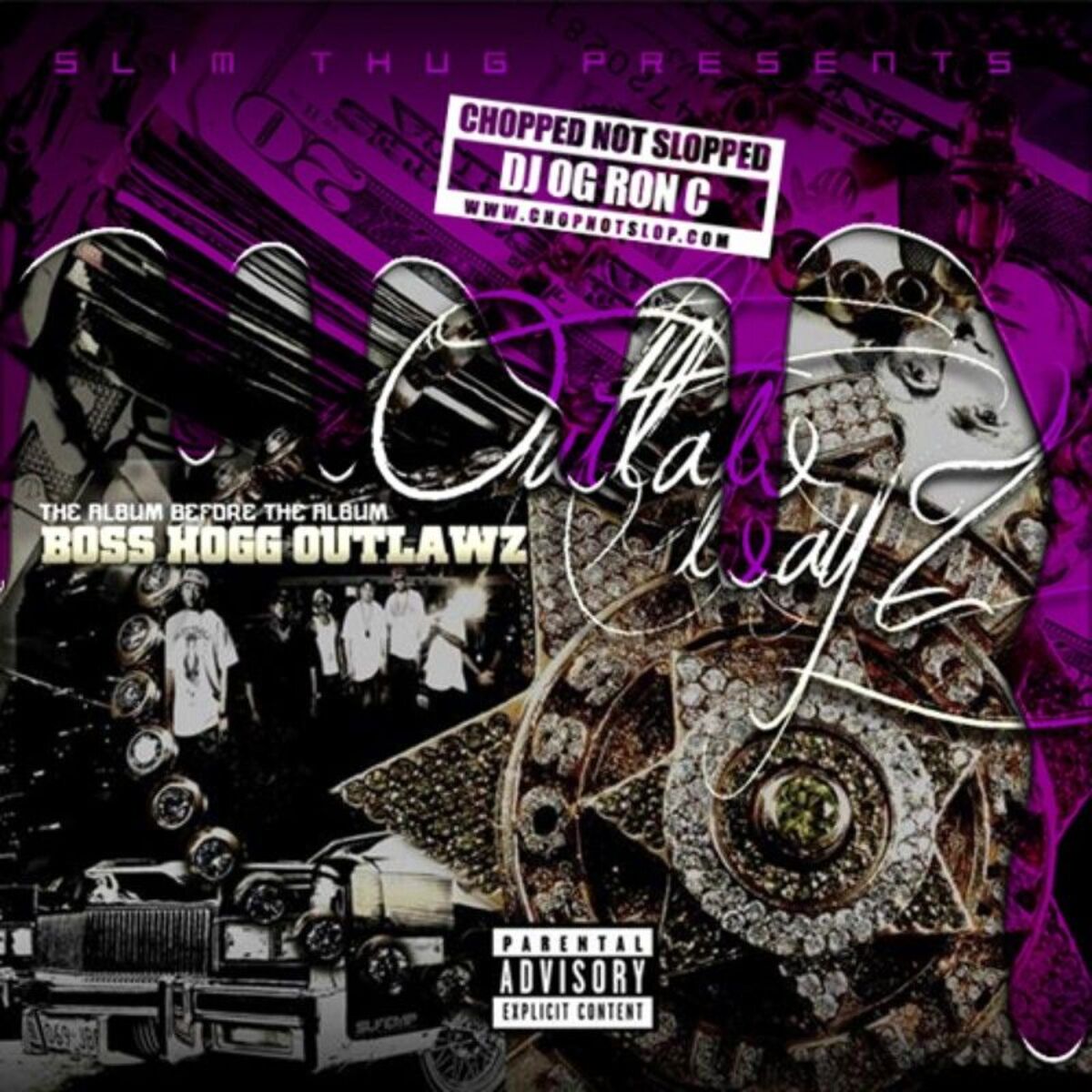 Album cover of Slim Thug Presents: Outlaw Wayz (Chopped Not Slopped)