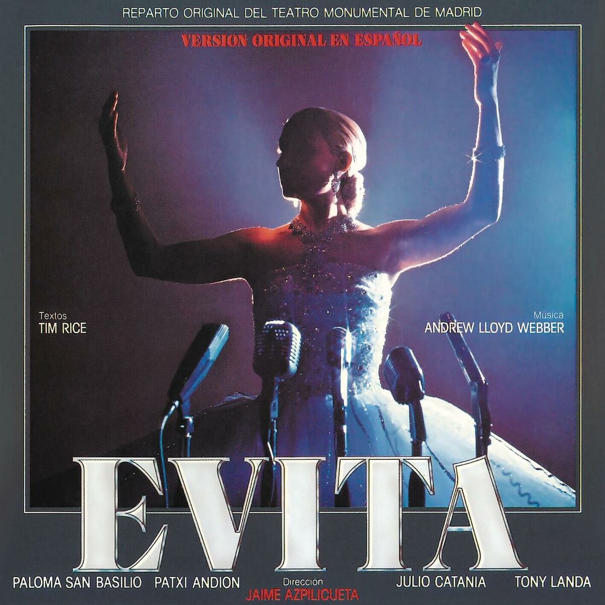 Album cover of Evita