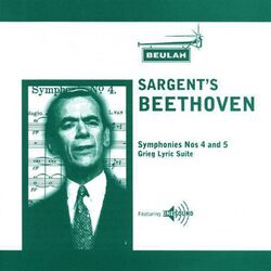 Cover of Sargent's Beethoven