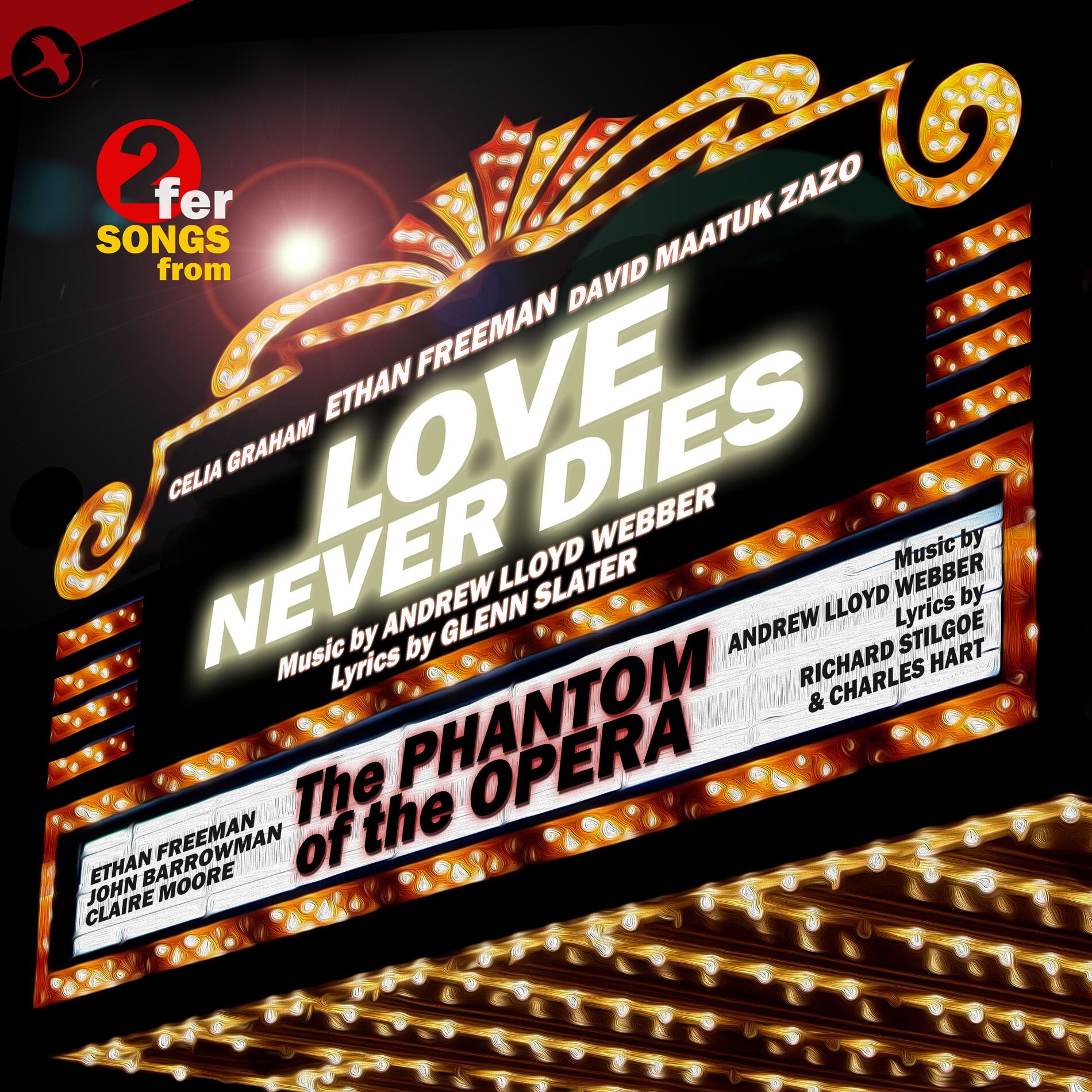 Album cover of Phantom Of The Opera / Love Never Dies