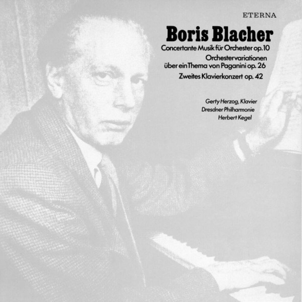 Picture of Blacher: Concertante Musik / Orchestervariationen über ein Thema von Paganini / Klavierkonzert No. 2