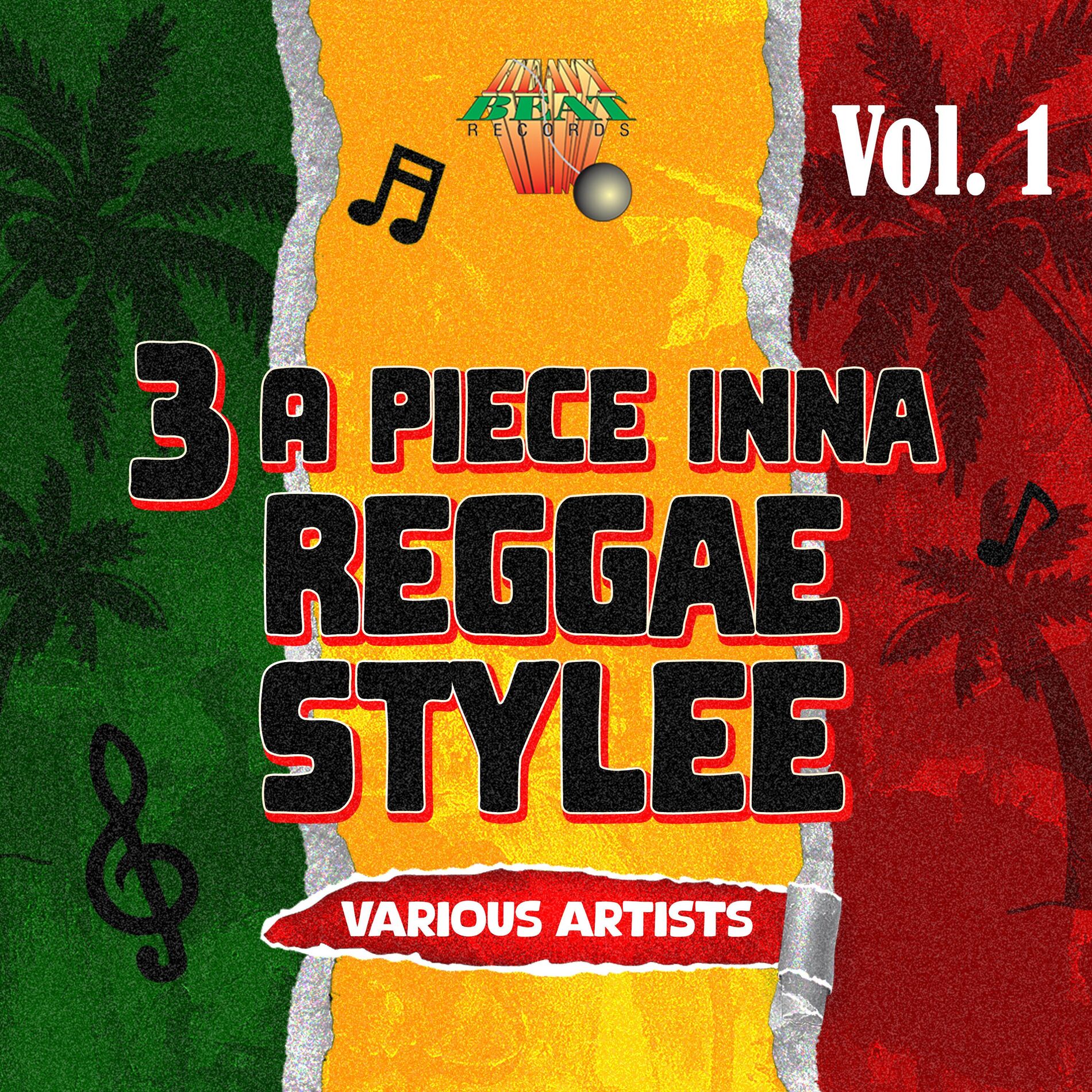 Album cover of 3 A Piece Inna Reggae Stylee Vol. 1