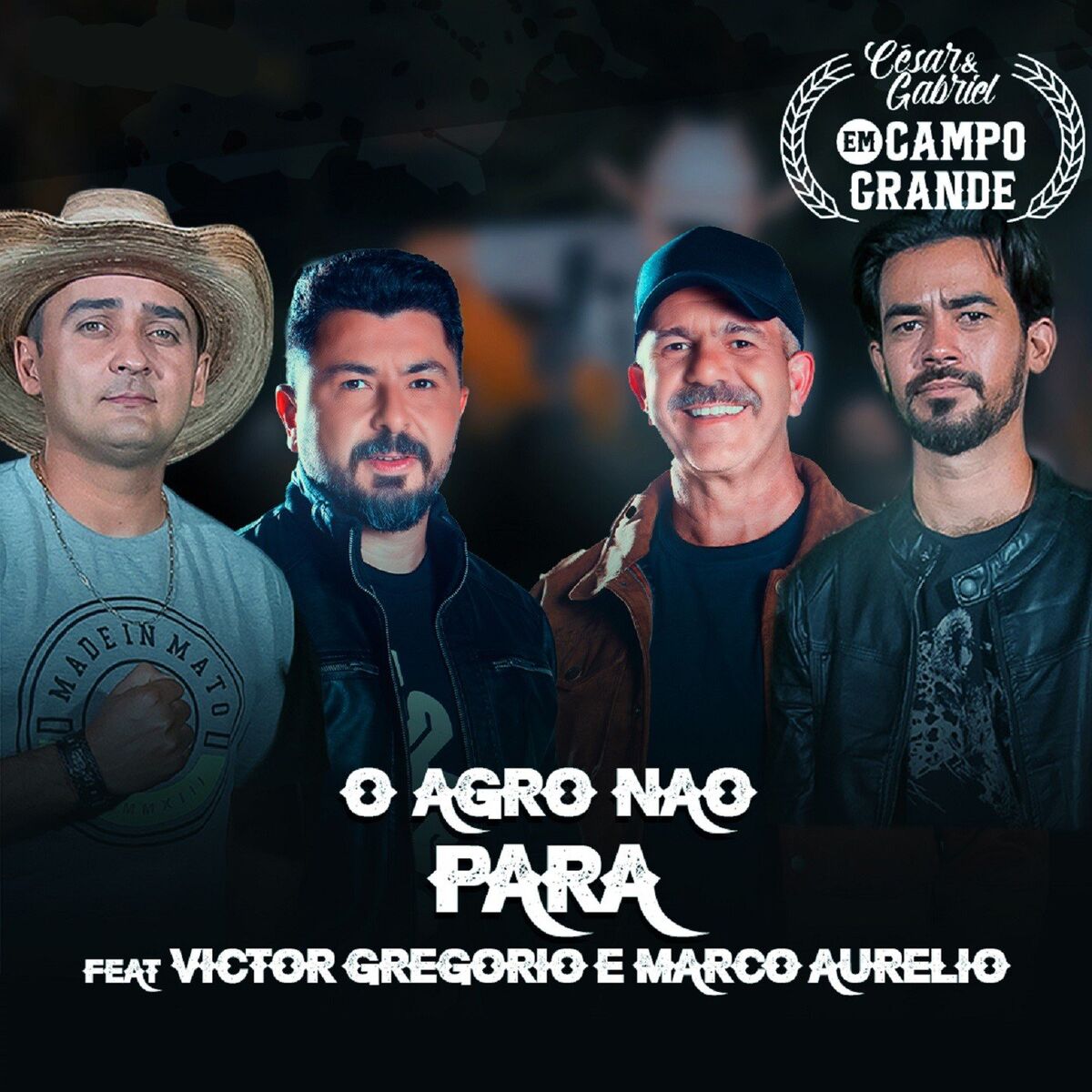 Album cover of O Agro Não Para (Em Campo Grande)