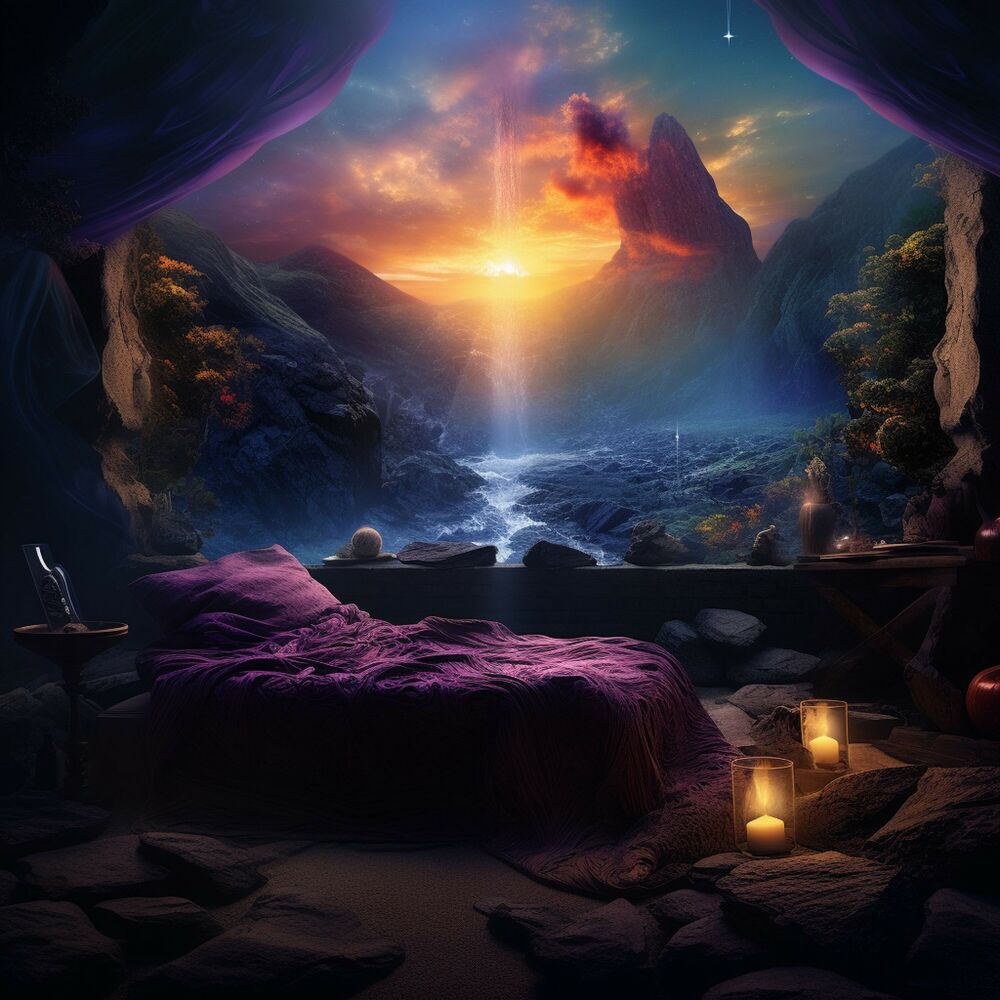 Picture of Fire's Dreamy Lullaby: Harmony in Flames