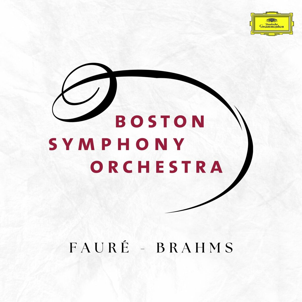 Album cover of Boston Symphony Orchestra: Brahms & Fauré