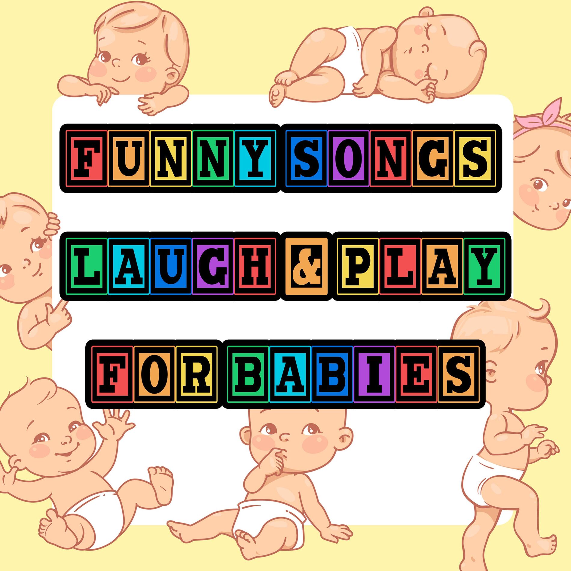 Album cover of Funny Songs for Babies (Laugh and Play)