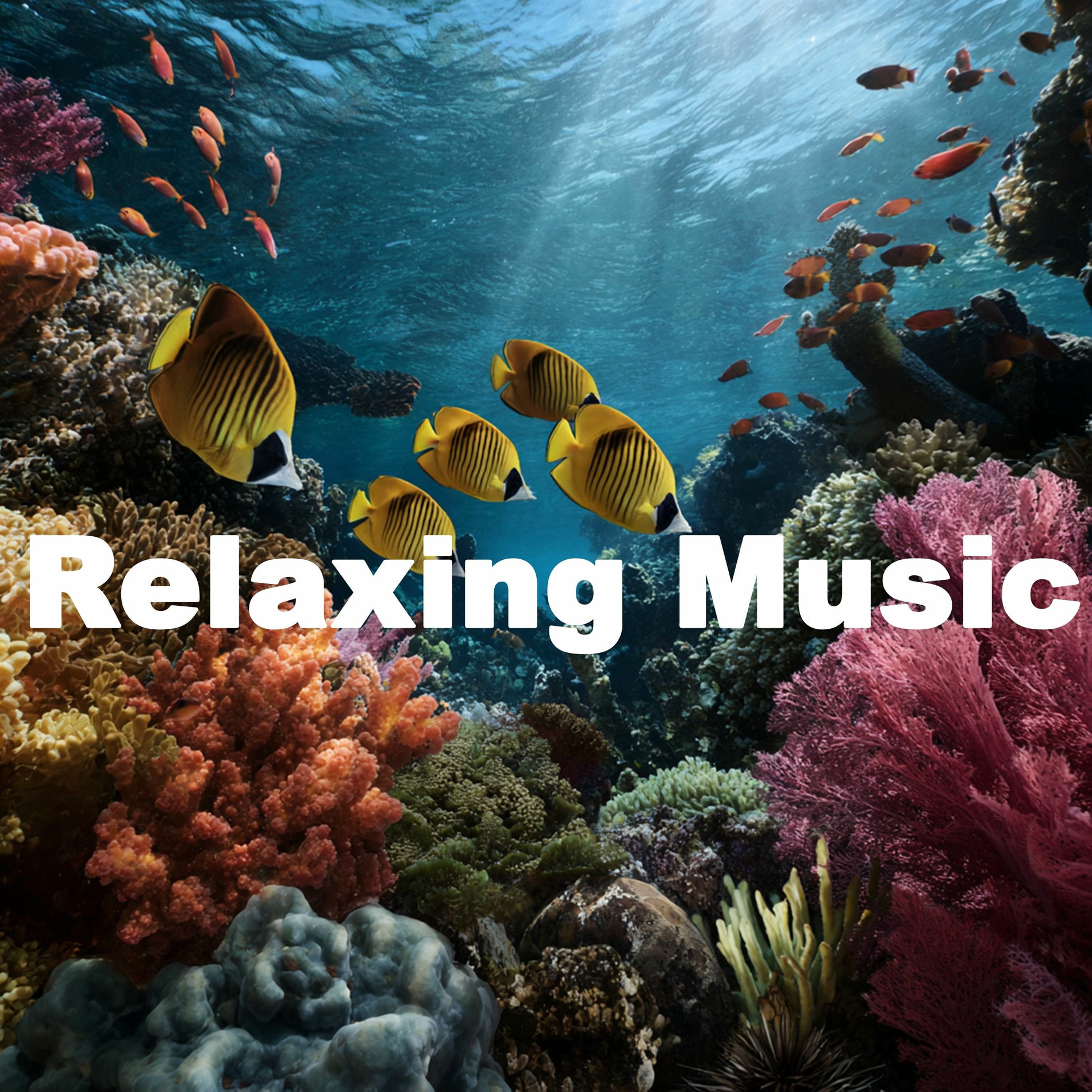 Album cover of Underwater Relax, Relaxing Music Peaceful Underwater