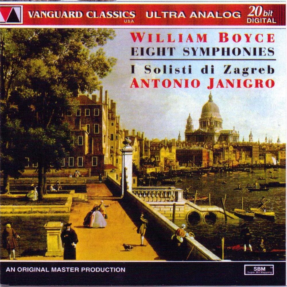 Picture of William Boyce: Eight Symphonie (William Boyce: Eight Symphonies)