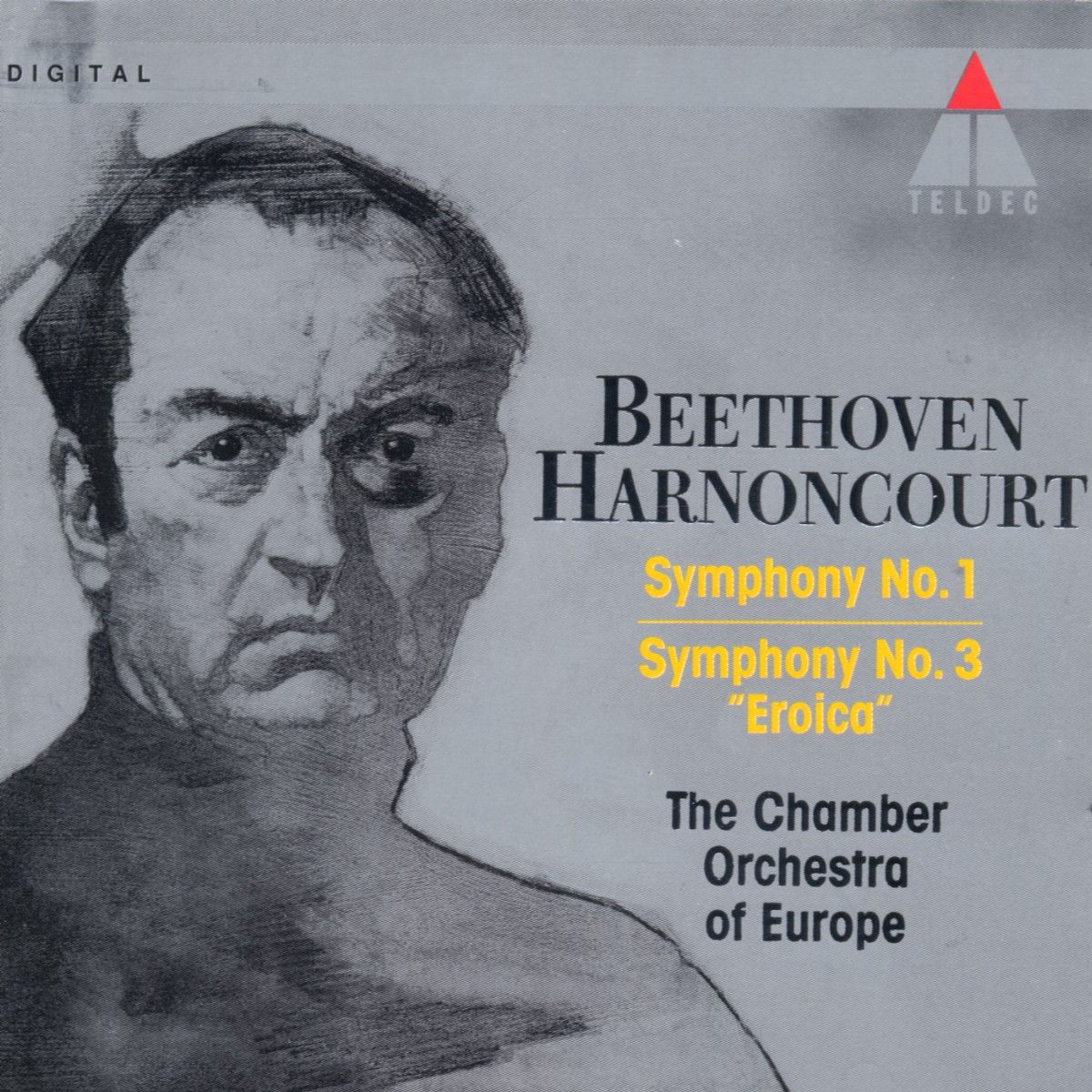 Album cover of Beethoven: Symphonies Nos. 1 & 3 