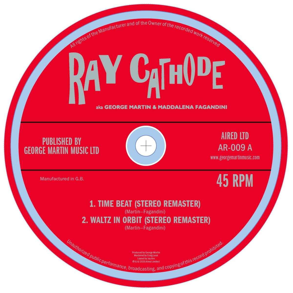 Album cover of Ray Cathode (Remastered w/ Remixes)