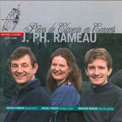 Cover of Rameau: Pièces de clavecin en concerts