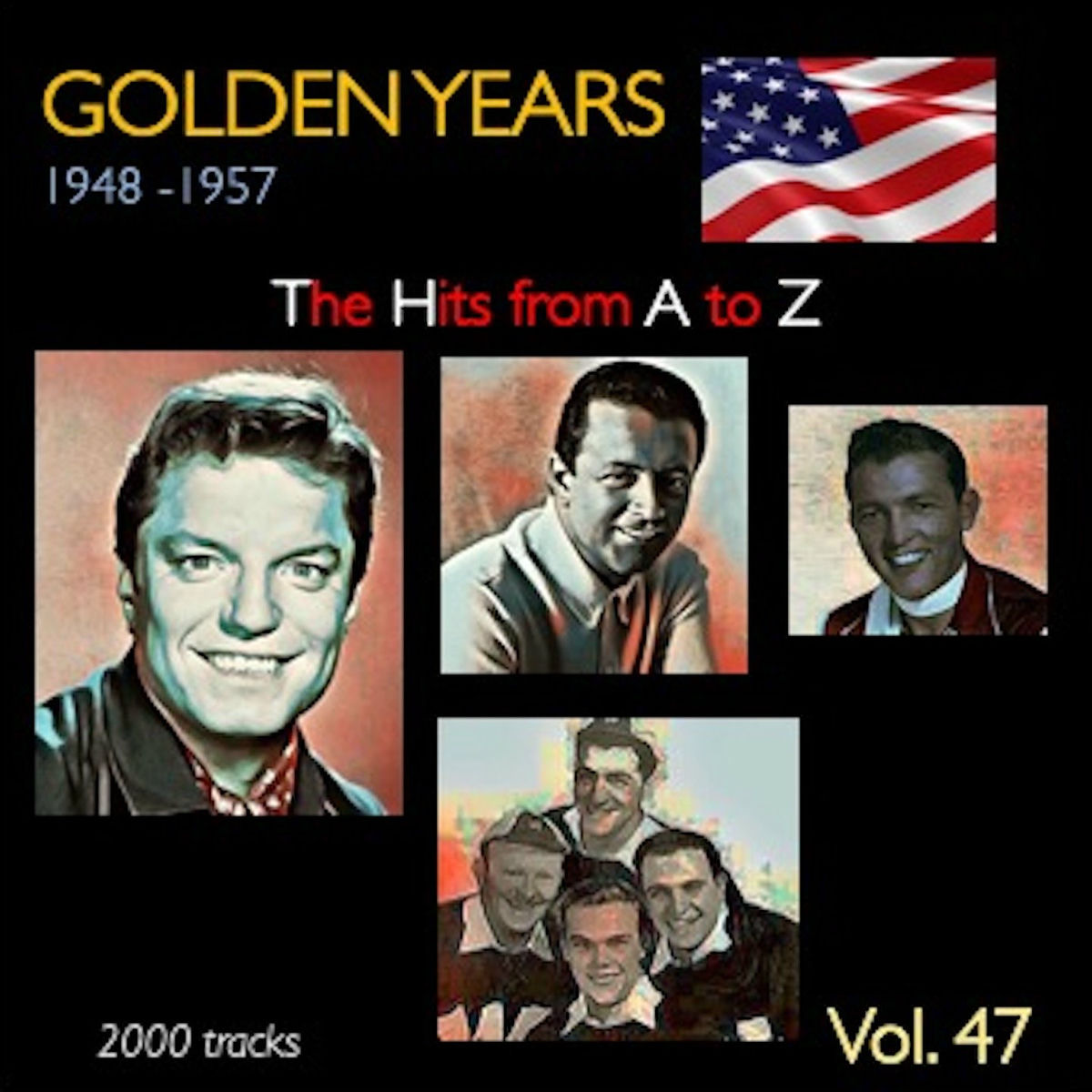 Album cover of Golden Years 1948-1957 · The Hits from A to Z · , Vol. 47
