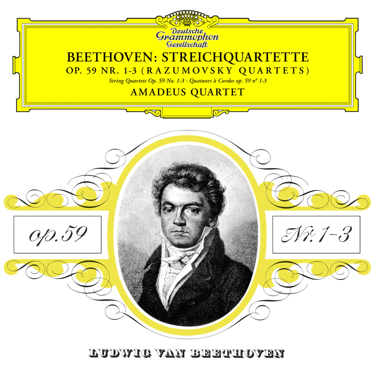 Album cover of Beethoven: Razumovsky Quartets
