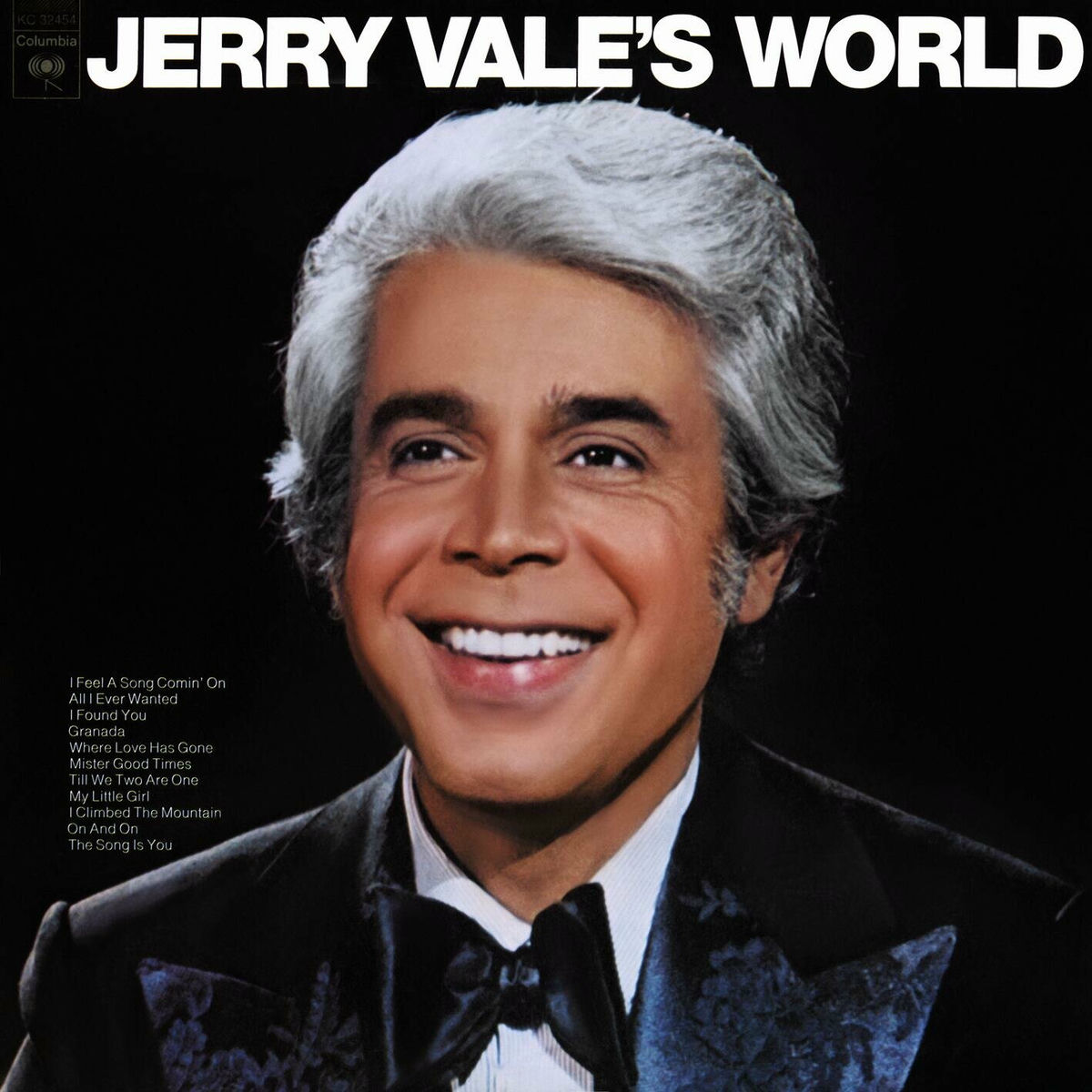 Album cover of Jerry Vale's World