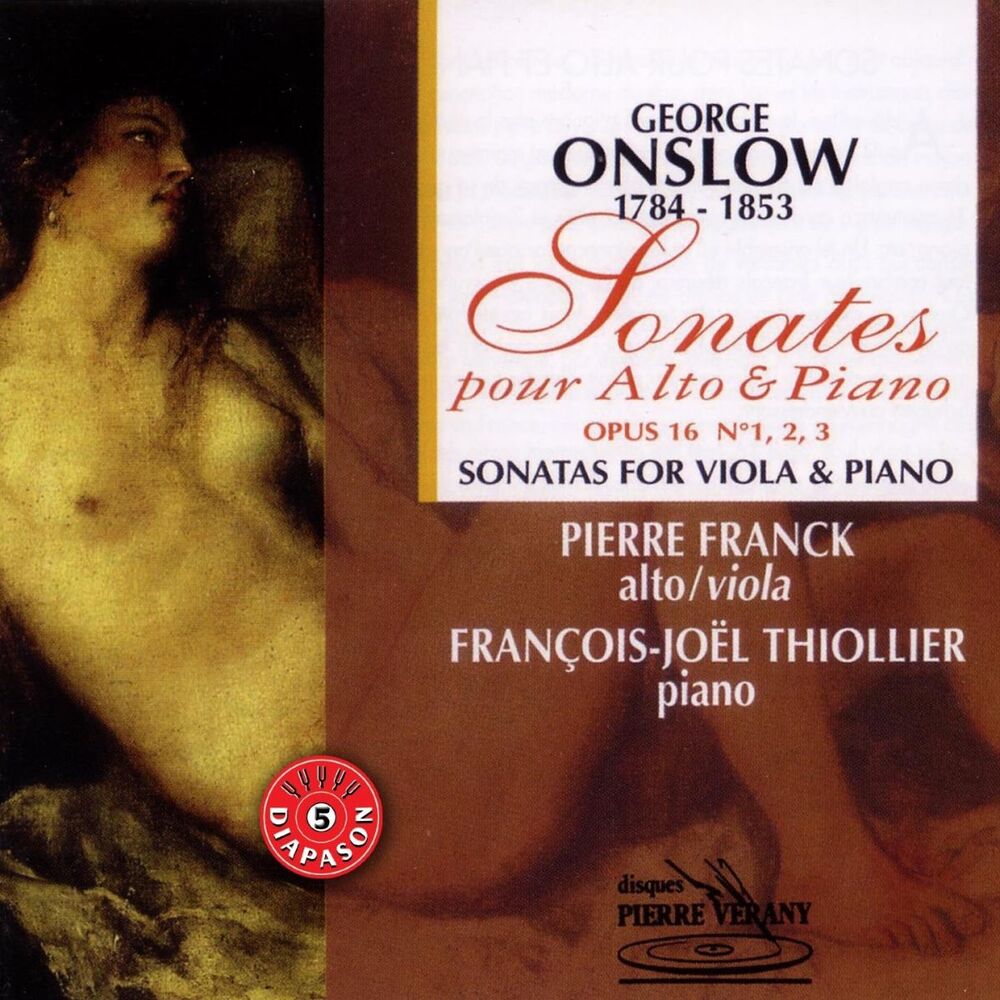 Picture of Onslow : Sonates pour alto & piano, Opus 16