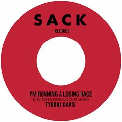 Cover of I'm Running A Losing Race B/W I Tried Over (And Over Again)