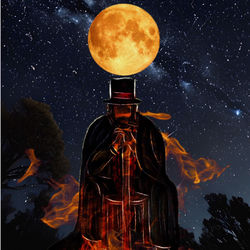 Capa de Noite de Lua Cheia ( Ponto Tranca Rua )