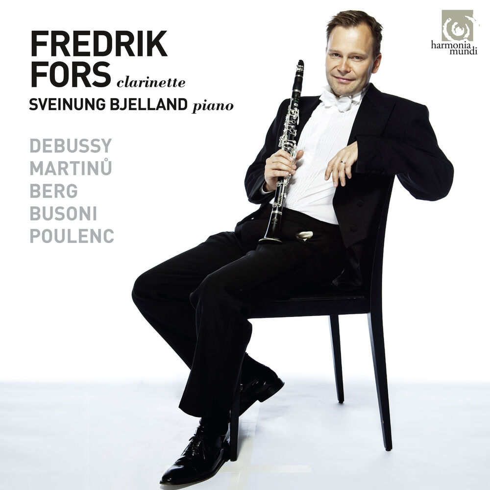 Picture of Frederik Fors & Sveinung Bjelland: Works for clarinet and piano
