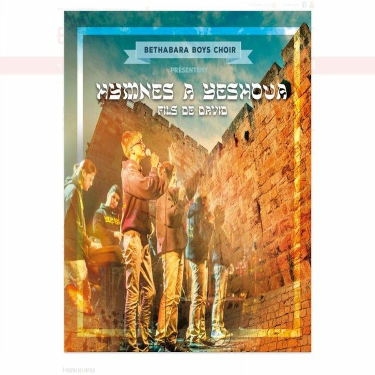 Album cover of Hymnes à Yeshoua (Fils de David)