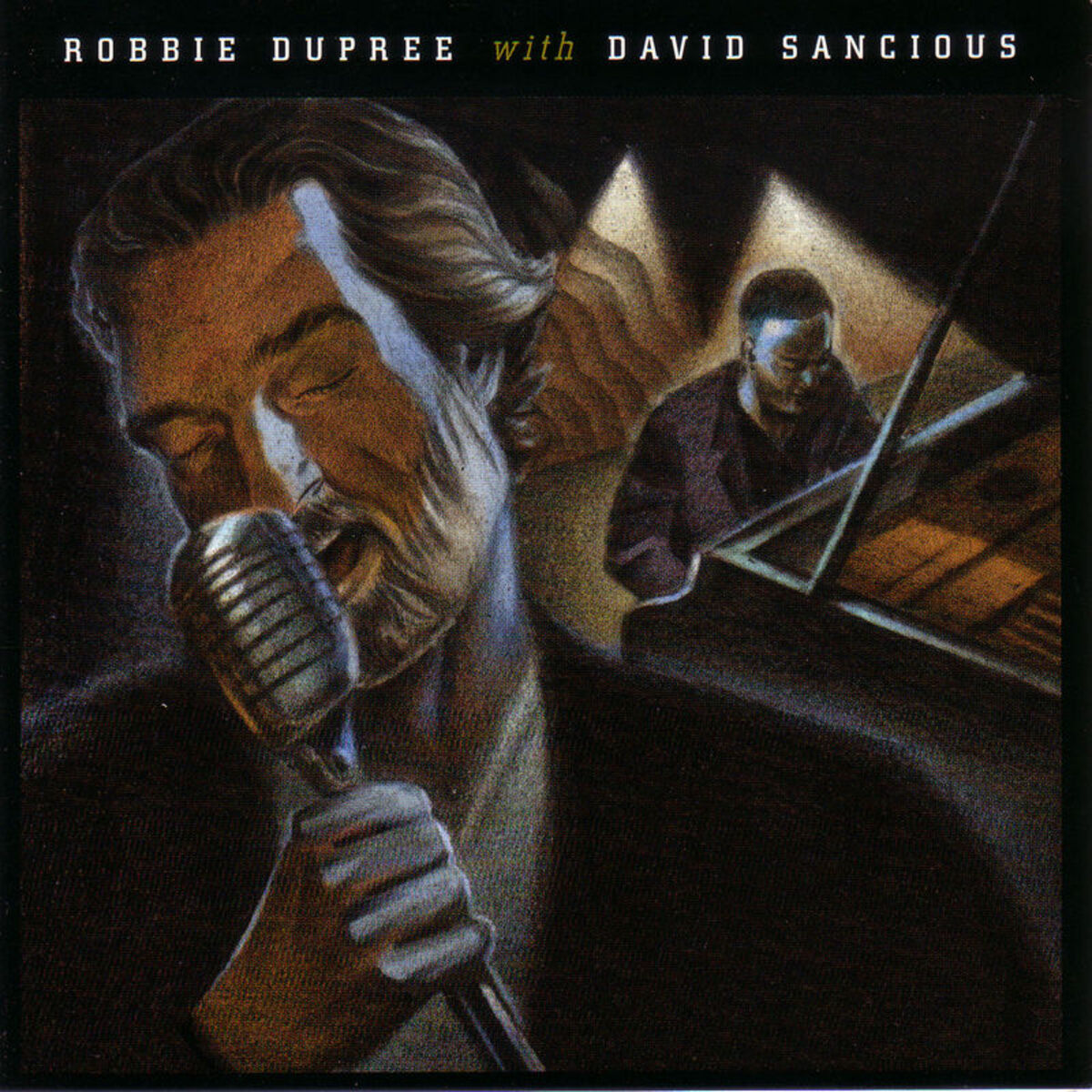 Album cover of Robbie Dupree with David Sancious