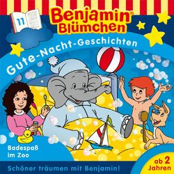 Cover of Gute Nacht Geschichten - Folge 11: Badespaß im Zoo